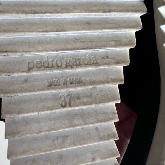 Pedro Garcia Black Suede Slide Mules - Picture 8 of 8